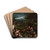 Forge of Vulcan by Francesco Bassano the Younger Drink Coasters - set of 4