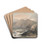 Ras-el Abiad, coast of Syria by David Roberts Drink Coasters - set of 4 Ras-el Abiad, coast of Syria by David Roberts Drink Coasters - set of 4
