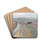 Auf dem Feld by Max Kahrer Drink Coasters - set of 4