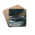 The Rapids, Hudson River, Adirondacks by Winslow Homer Drink Coasters - set of 4 The Rapids, Hudson River, Adirondacks by Winslow Homer Drink Coasters - set of 4