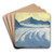 View on the Aletsch Glacier III by Ernst Schiess Art Drink Coaster set View on the Aletsch Glacier III by Ernst Schiess Art Drink Coaster set