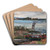Fischerkhne by Otto Geigenberger Art Drink Coaster set
