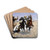 Aiding a Comrade by Frederic Remington Drink Coasters - set of 4