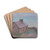 The Customs House at Varengeville by Claude Monet Drink Coasters - set of 4