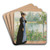 Karin By The Shore by Carl Larsson Art Drink Coaster set