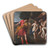Diana and Acteon by Alessandro Turchi Art Drink Coaster set