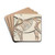 Blad met schets van een paard by Leo Gestel Drink Coasters - set of 4