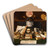 Vanitas StillLife by Jacob de Gheyn II Art Drink Coaster set Vanitas StillLife by Jacob de Gheyn II Art Drink Coaster set