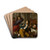 Christ Driving the Money-changers from the Temple by Theodoor Rombouts Drink Coasters - set of 4