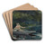 Casting, Number Two by Winslow Homer Art Drink Coaster set Casting, Number Two by Winslow Homer Art Drink Coaster set