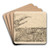 The Temptation of Christ by James Ensor Art Drink Coaster set The Temptation of Christ by James Ensor Art Drink Coaster set