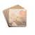 Bucolique Moderne 5 by Auguste Louis Lepre Drink Coasters - set of 4
