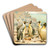 Giant Penguins by Wilhelm Kuhnert Art Drink Coaster set Giant Penguins by Wilhelm Kuhnert Art Drink Coaster set