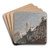 View of Tivoli by Hercules Brabazon Brabazon Art Drink Coaster set View of Tivoli by Hercules Brabazon Brabazon Art Drink Coaster set