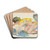 Knelende akt by Edvard Munch Drink Coasters - set of 4