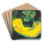 Drei Akte im Walde by Ernst Ludwig Kirchner Art Drink Coaster set