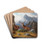 Hirsch und Rehwild im Gebirge by Moritz Mller Drink Coasters - set of 4