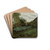 The Back Garden by Adolph von Menzel Drink Coasters - set of 4