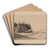 Landskabet med Hstakken by Carl Bloch Art Drink Coaster set