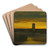 The After Glow, Italy by George Inness Art Drink Coaster set