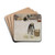 Washing on the Ice by Pekka Halonen Drink Coasters - set of 4