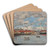 Le Havre, le bassin des docks by Eugne Boudin Art Drink Coaster set