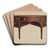 Sheraton Sideboard by Amos C. Brinton Art Drink Coaster set