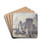 Gezicht te Koblenz by Johannes Bosboom Drink Coasters - set of 4