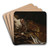 The Death Of Dido by Follower of Guercino Art Drink Coaster set