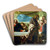 The Last Supper by Benjamin West Art Drink Coaster set The Last Supper by Benjamin West Art Drink Coaster set
