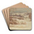 The Hill Range by Leonard Ochtman Art Drink Coaster set