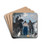 Le djeuner  Bourgueil by Louis Anquetin Drink Coasters - set of 4