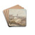 A View of Rome Taken from the Pincio by William Pars Drink Coasters - set of 4