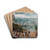 Landscape with Saint John the Baptist by Herri met de Bles Drink Coasters - set of 4