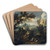 Landscape with Shepherds by Alessandro Magnasco Art Drink Coaster set