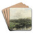 Roeiboot in een sloot by Willem Maris Art Drink Coaster set Roeiboot in een sloot by Willem Maris Art Drink Coaster set