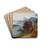 Partie aus dem Salzkammergut by Josef Schwemminger Drink Coasters - set of 4