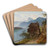 Partie aus dem Salzkammergut by Josef Schwemminger Art Drink Coaster set