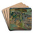 Landscape from France by Alvar Cawn Art Drink Coaster set Landscape from France by Alvar Cawn Art Drink Coaster set