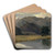 Landscape in the Canton of Uri by Alexandre Calame Art Drink Coaster set