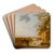 Landscape with cattle by Aelbert Cuyp Art Drink Coaster set