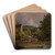 The Old Mill by Jasper Francis Cropsey Art Drink Coaster set