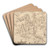 In Ugbrooke Park, May 1833 by Thomas Hastings Art Drink Coaster set In Ugbrooke Park, May 1833 by Thomas Hastings Art Drink Coaster set
