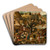 Proverbs by Pieter Brueghel The Younger Art Drink Coaster set
