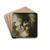 The Love Lesson by Jean-Antoine Watteau Drink Coasters - set of 4