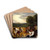 Harvesting at Windsor by Benjamin West Drink Coasters - set of 4