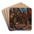 The Planty Park in Krakow by Jan Stanislawski Art Drink Coaster set