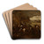 A battle scene by Francesco Simonini Art Drink Coaster set