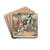 A Meeting of Monopolizers, or the Good Effect of Peace by Charles Williams Drink Coasters - set of 4 A Meeting of Monopolizers, or the Good Effect of Peace by Charles Williams Drink Coasters - set of 4