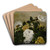 Still Life with Roses by Robert S. Duncanson Art Drink Coaster set Still Life with Roses by Robert S. Duncanson Art Drink Coaster set